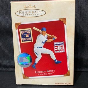 2002 George Brett Kansas City Royal Hallmark Ornament
